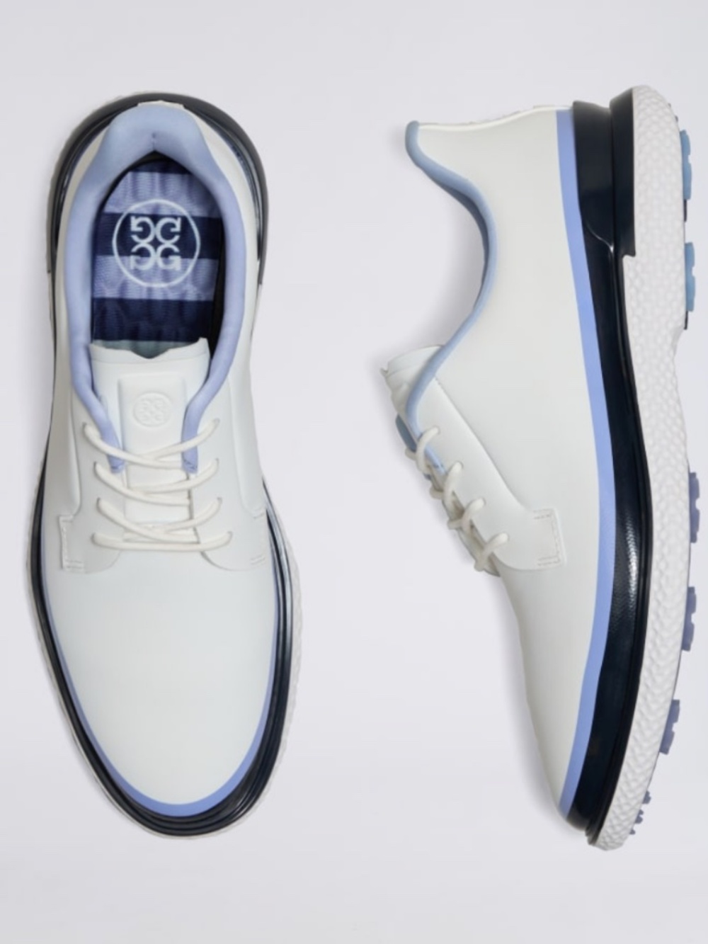 NEW G/Fore Women's GALLIVAN2R Tuxedo Stripe Kiltie Golf Shoe 9 New In Box